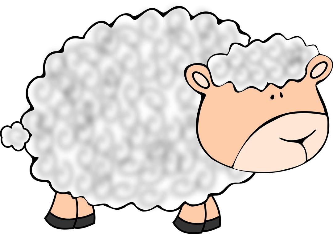 funny sheep png transparent