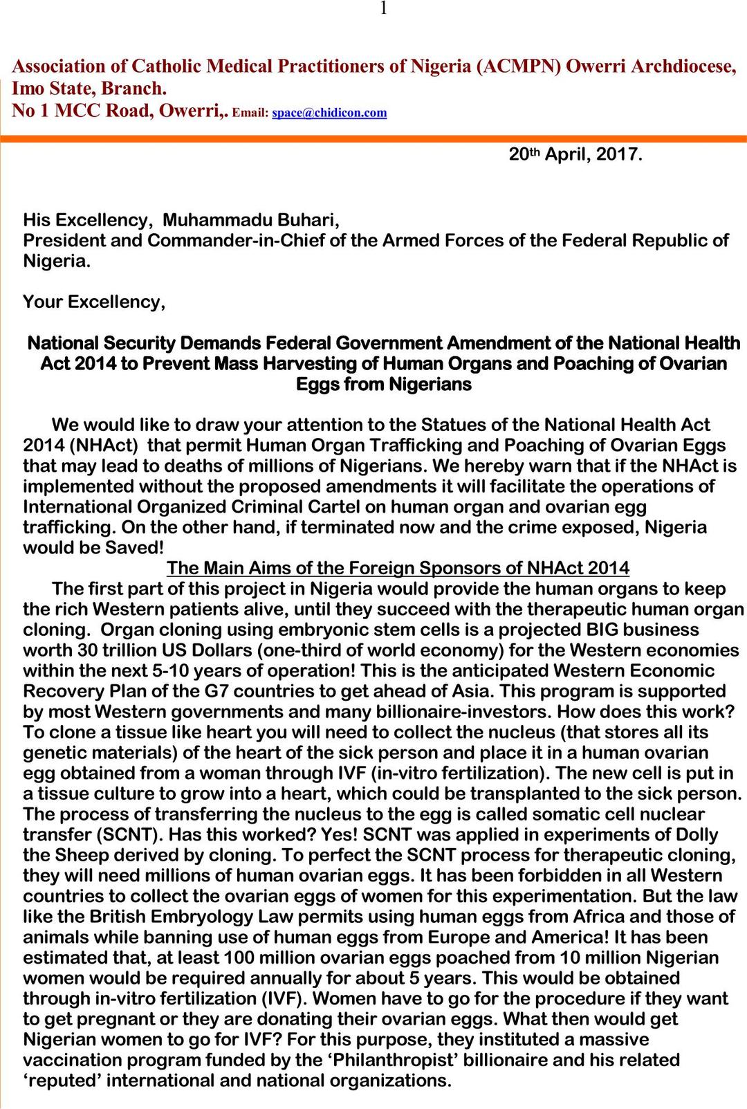 Fwd: FG Must Amend National Health Act to Stop Human Organ Trafficking png transparent