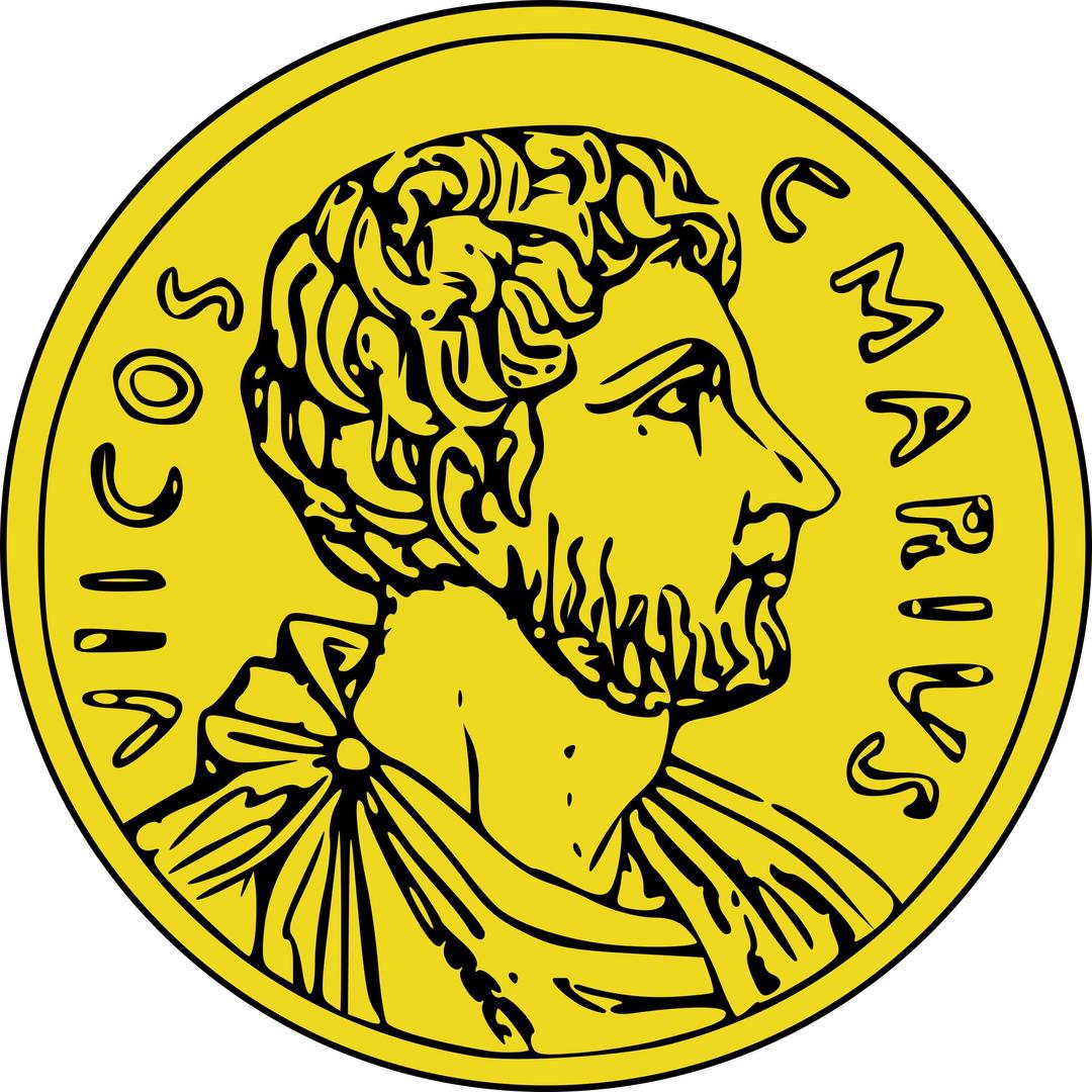 Gaius Marius Coin png transparent