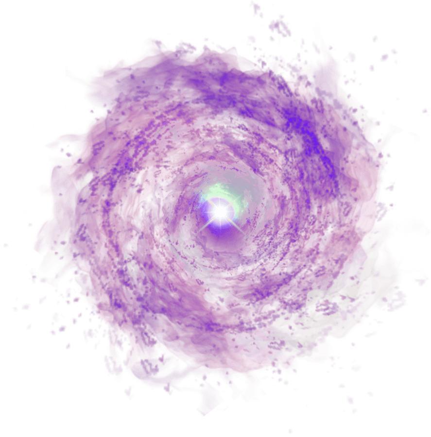 Galaxy Purple Effect png transparent