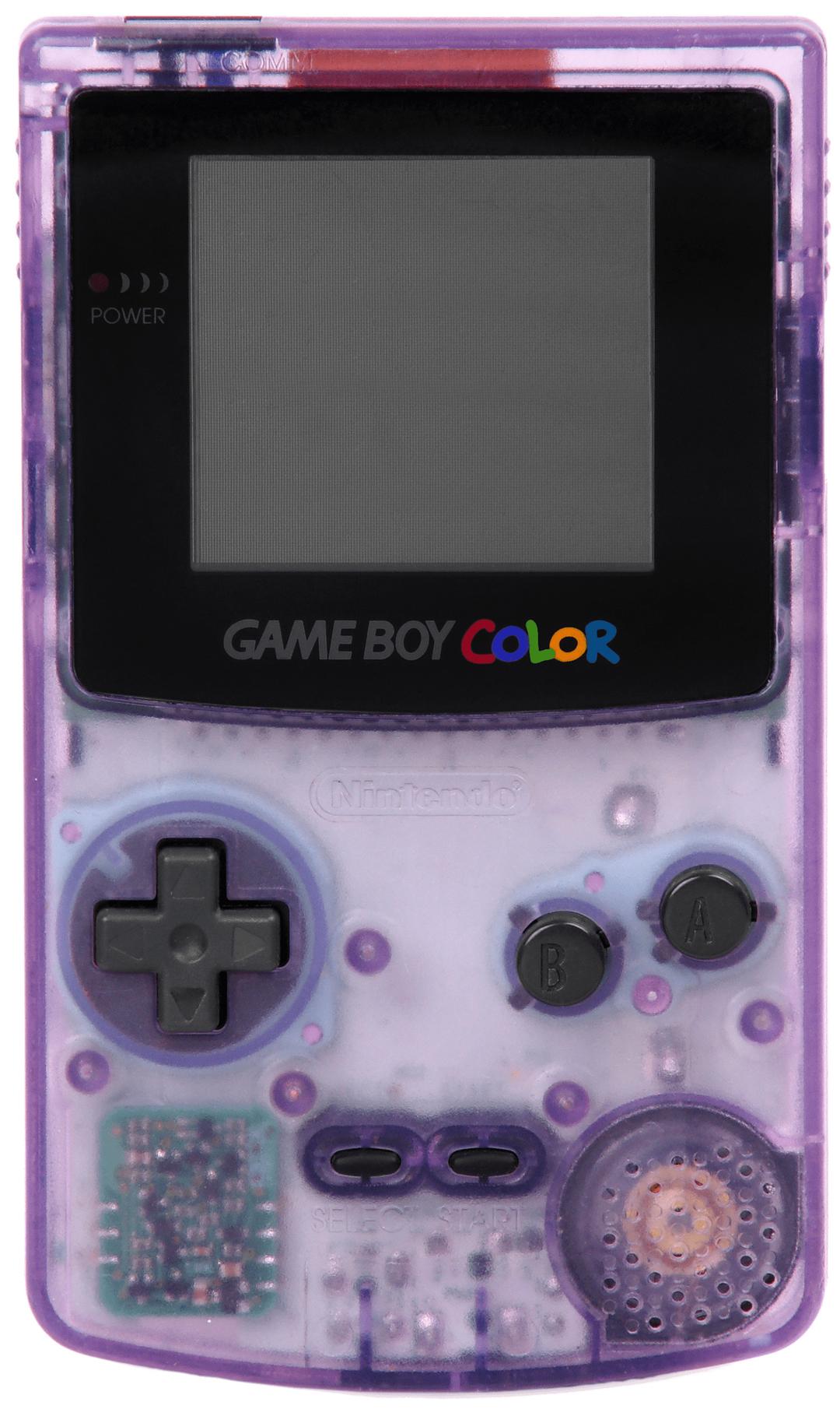 Game Boy Color Transparent Purple png transparent