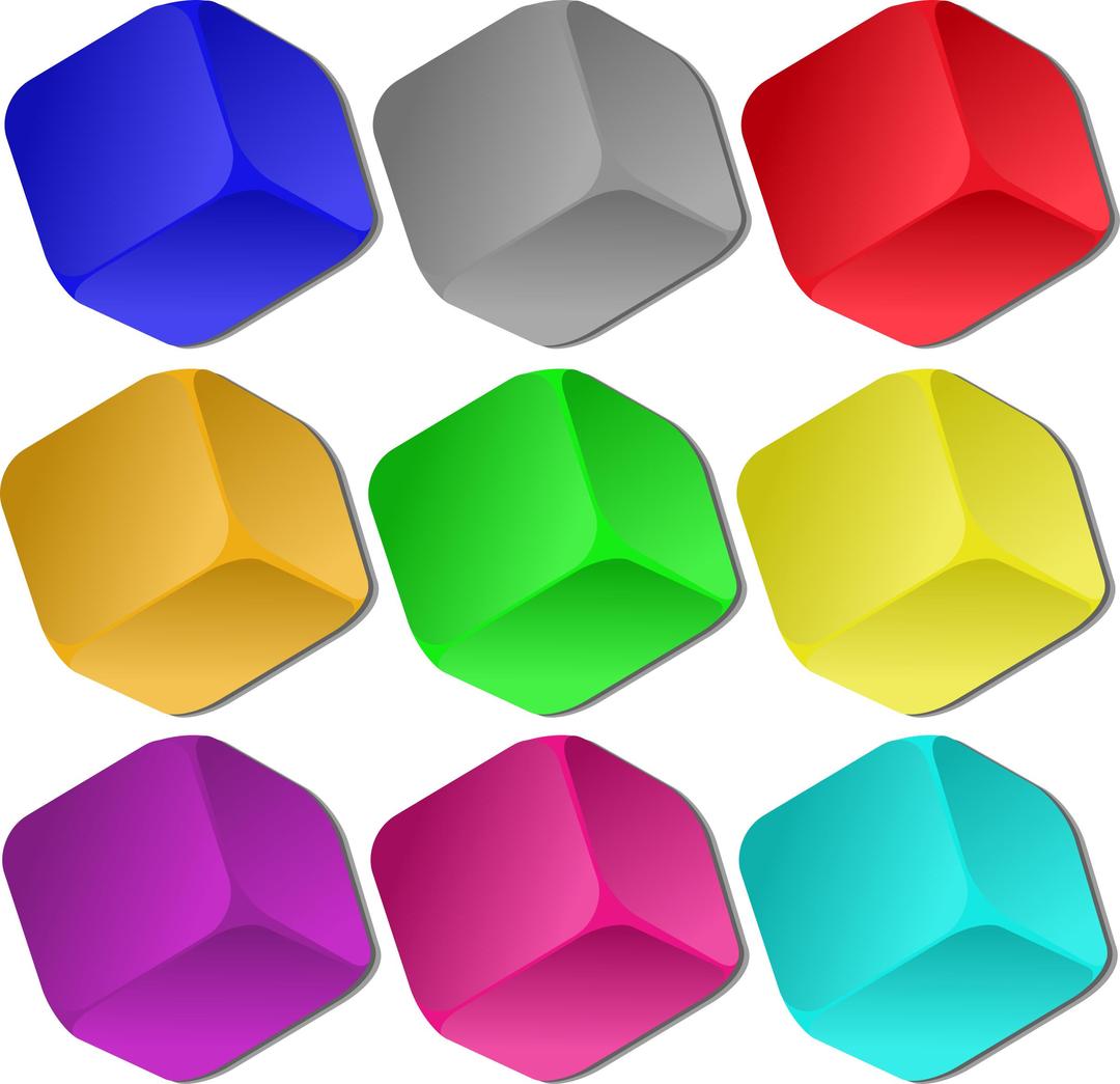 Game Marbles - cubes png transparent