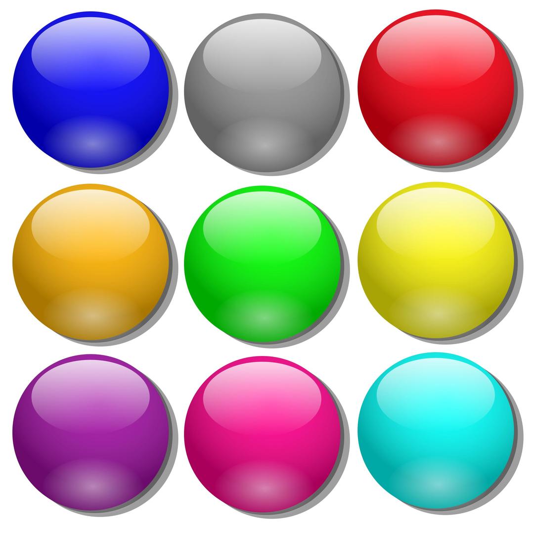 Game marbles - simple dots png transparent