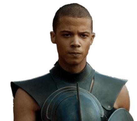 Game Of Thrones Grey Worm png transparent