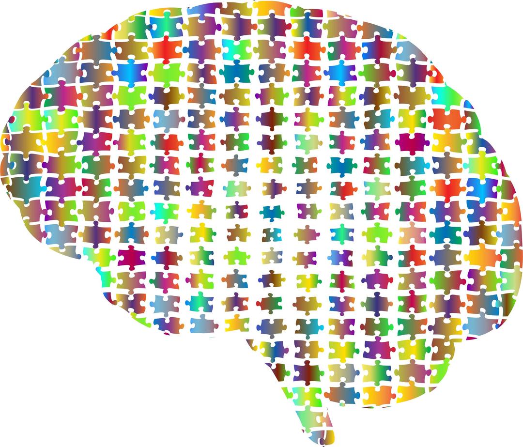 Gaps Brain Jigsaw Puzzle Prismatic png transparent