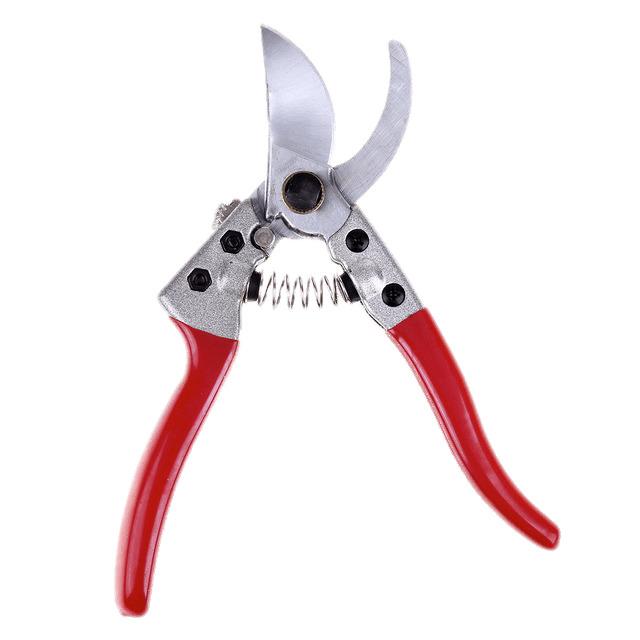 Garden Shears With Red Handles png transparent