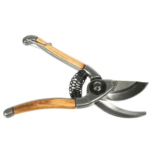 Garden Shears With Wooden Handle png transparent