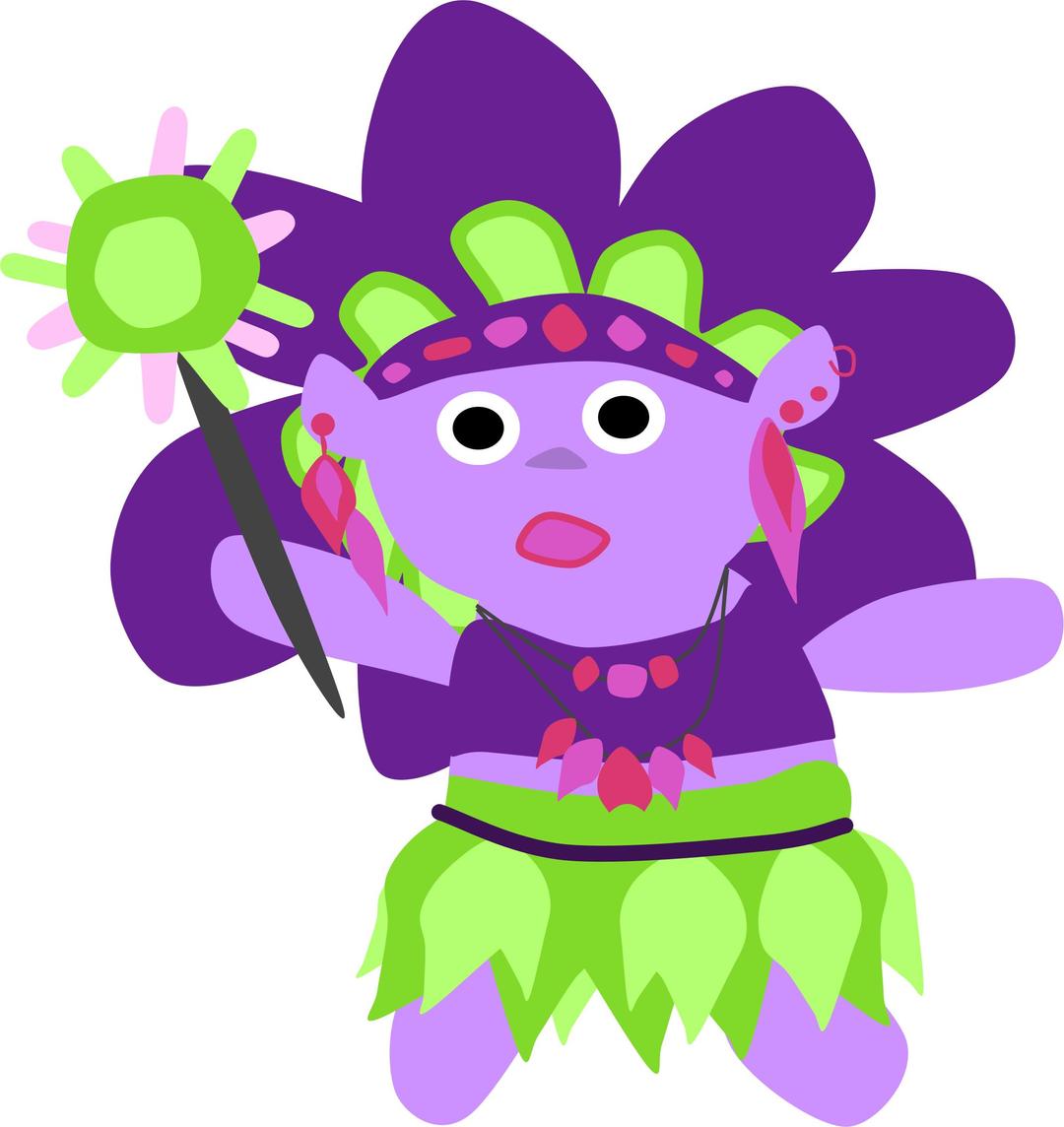 Garden Witch  png transparent