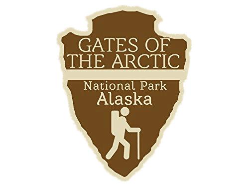 Gates Of the Arctic National Park Trail Logo png transparent
