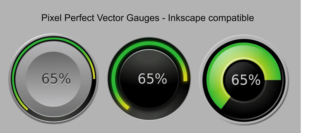 Gauges vector-based - superb quality png transparent