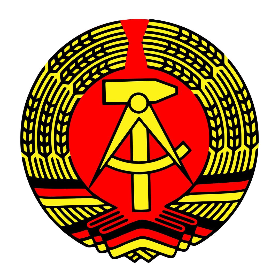 GDR emblem DDR png transparent