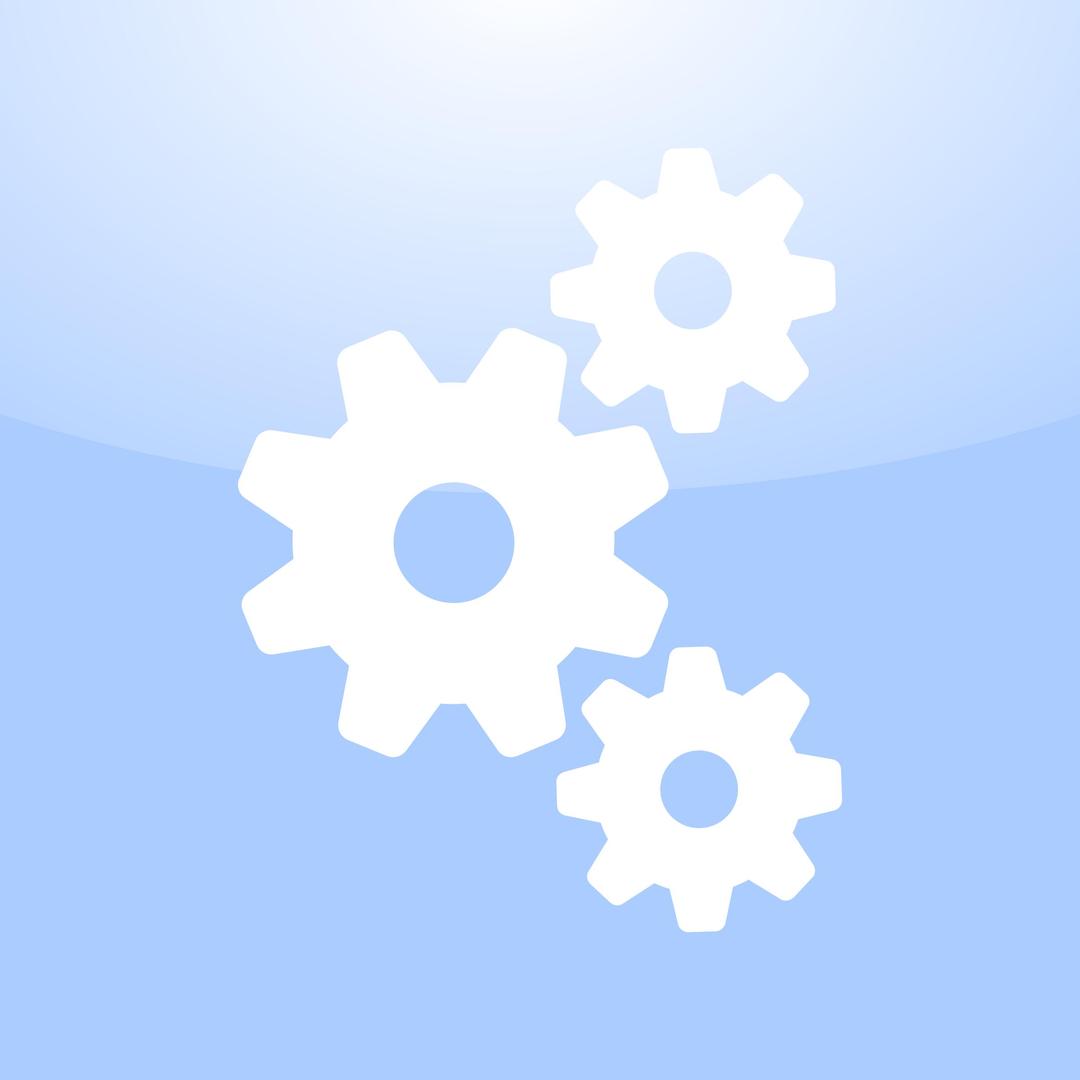 Gears Icon png transparent