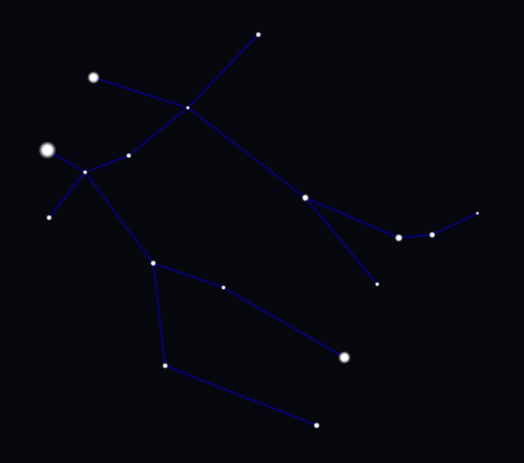 Gemini constellation png transparent