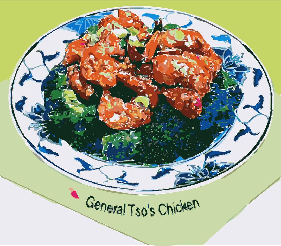 General Tso's Chicken png transparent