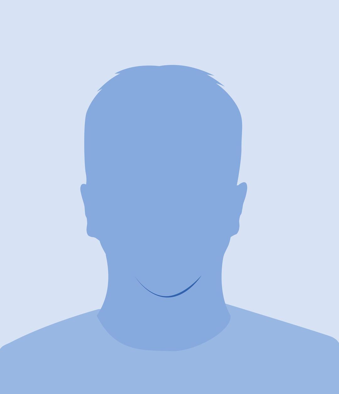 Generic male avatar (rectangular) png transparent