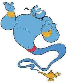 Genie Coming Out Of the Lamp png transparent