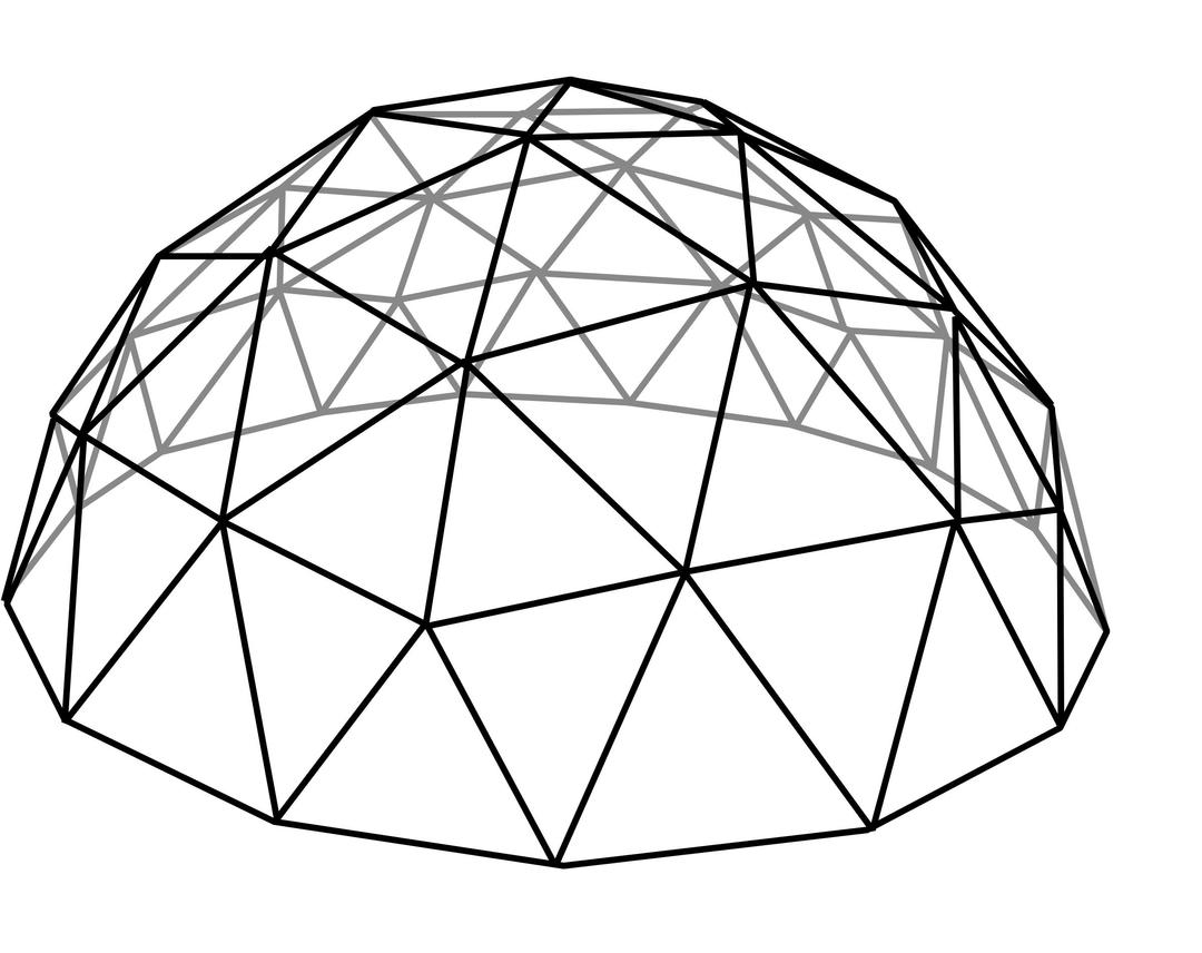 geodesic-dome png transparent