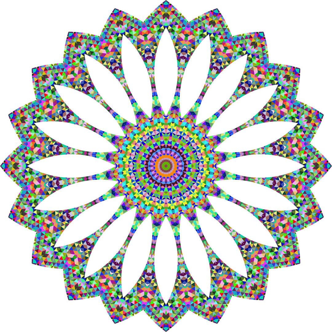Geometric Mandala png transparent