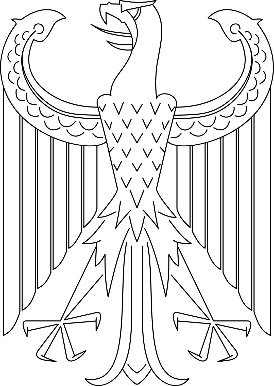 German Imperial Eagle png transparent