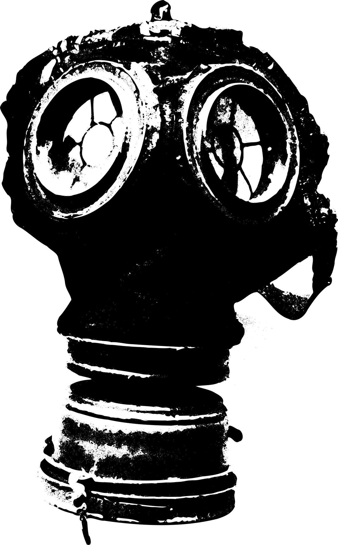 Germany gas mask, Model 1917 png transparent