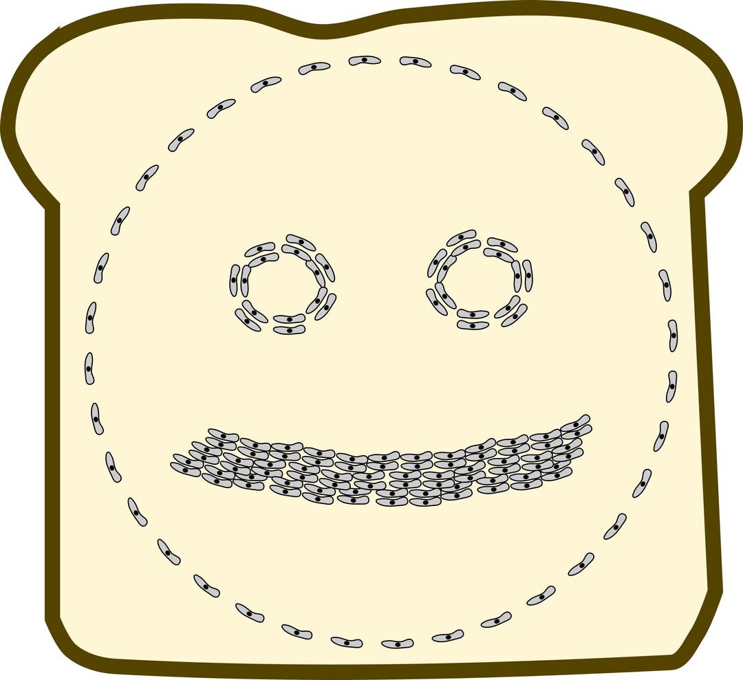 Germophobe's View of a Sandwich png transparent
