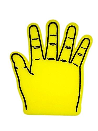 Giant Yellow Foam Hand png transparent