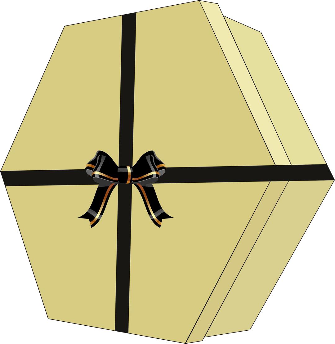 Gift Box with Decorative Bow Ribbon png transparent