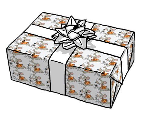 Gift In Toopy & Binoo Wrapping Paper png transparent