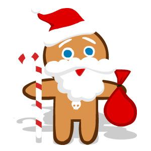 Ginger Claus Cookie Run png transparent