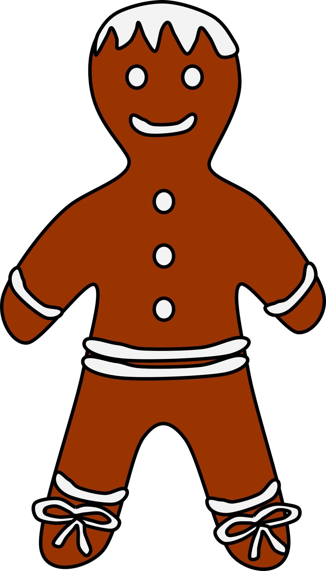 Gingerbread Boy png transparent