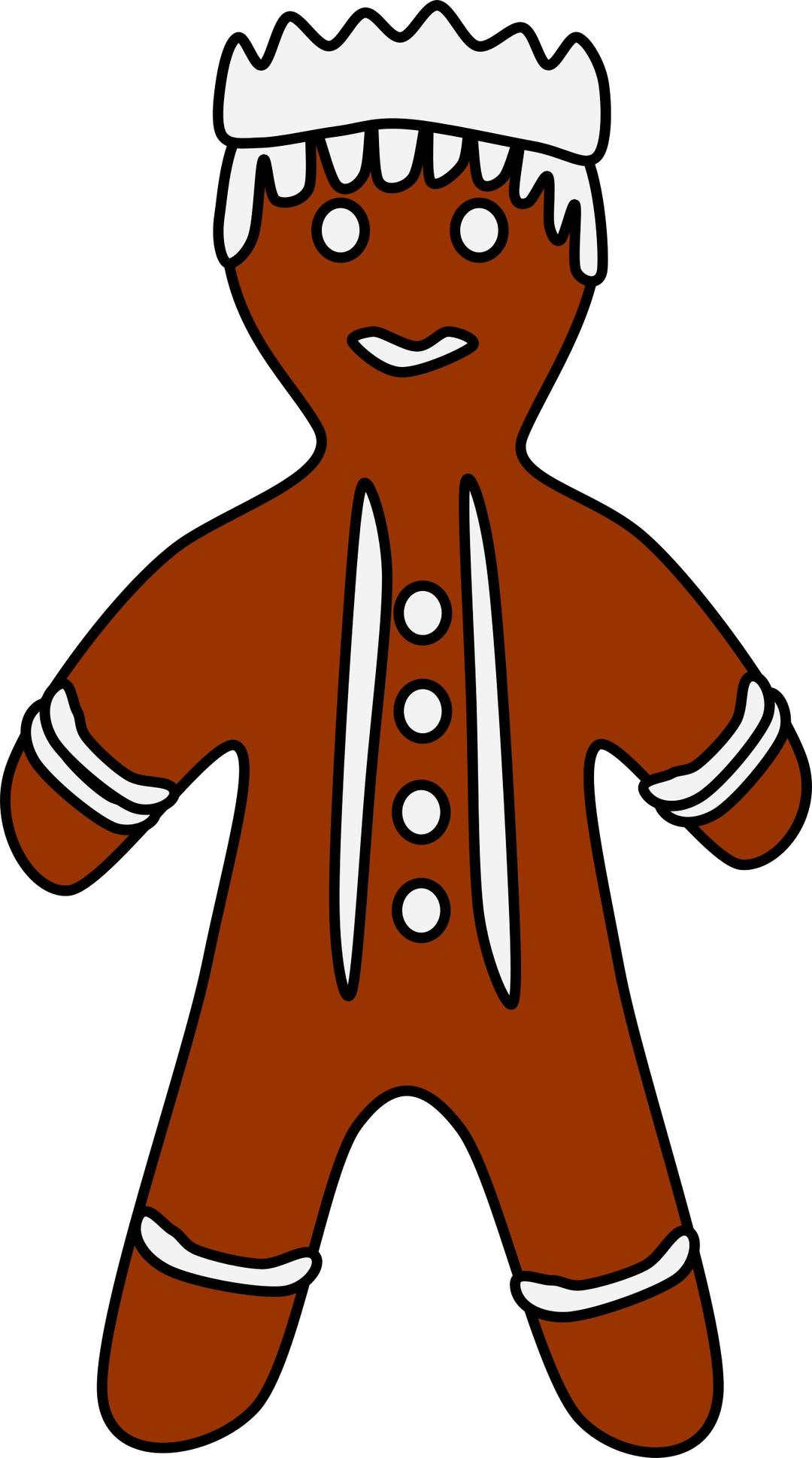 Gingerbread King (wiseman) png transparent