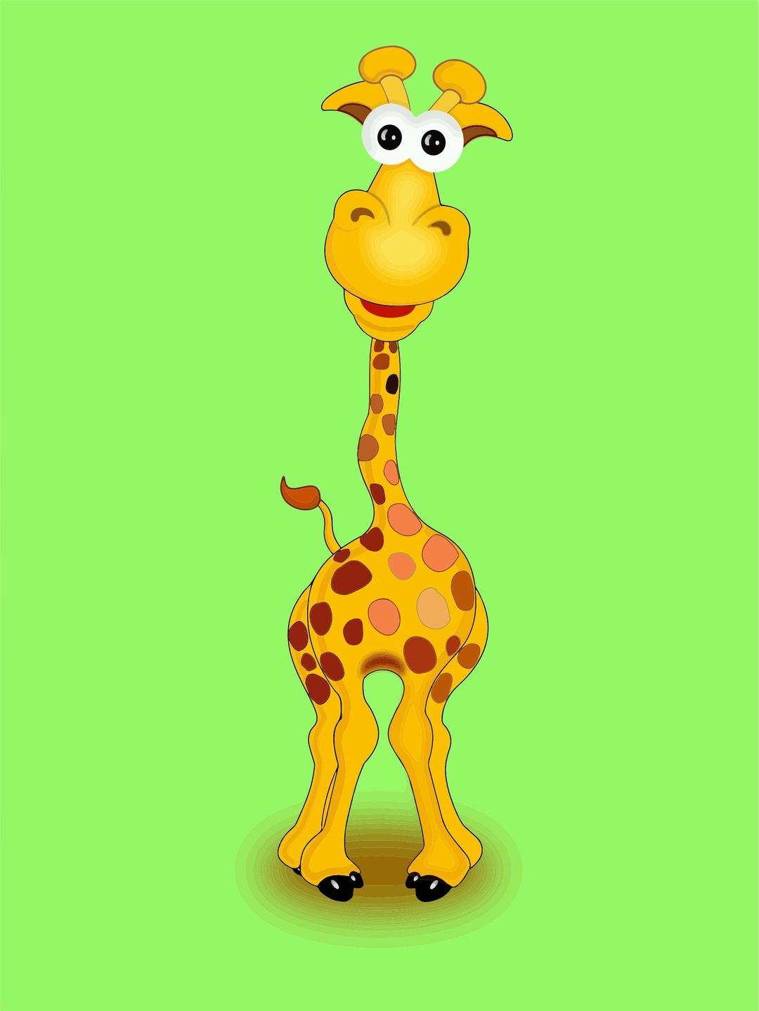 Giraffe Cartoon png transparent