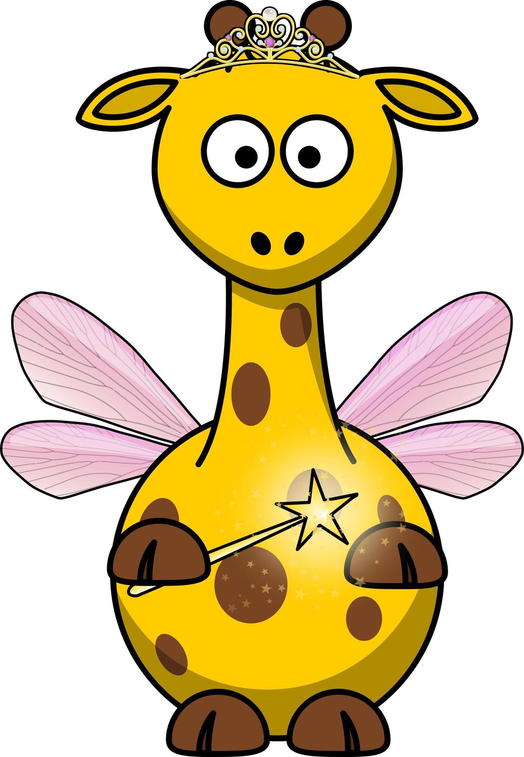 Giraffe Fairy png transparent