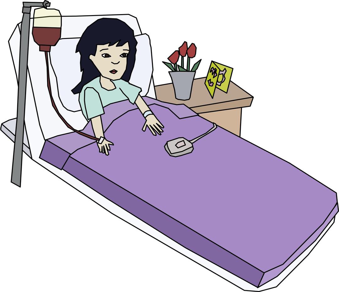 Girl in the Hospital png transparent
