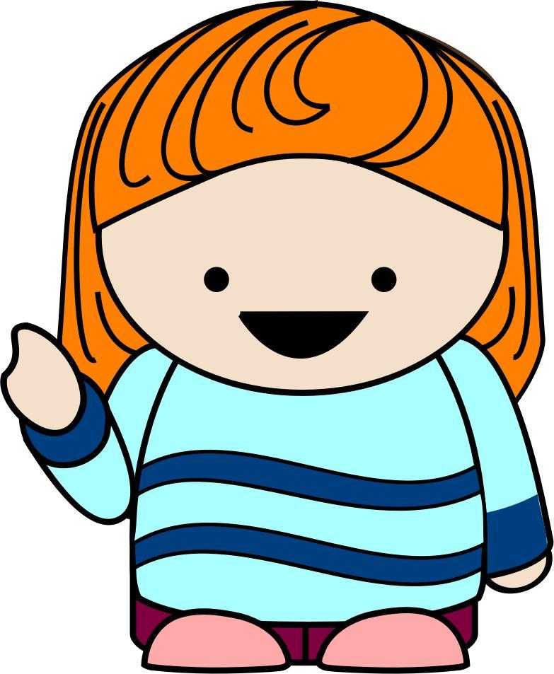 Girl pointing png transparent
