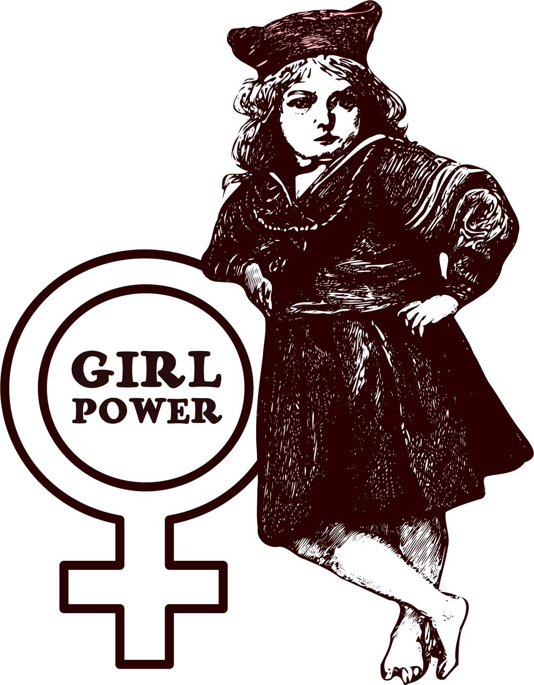 girl power png transparent