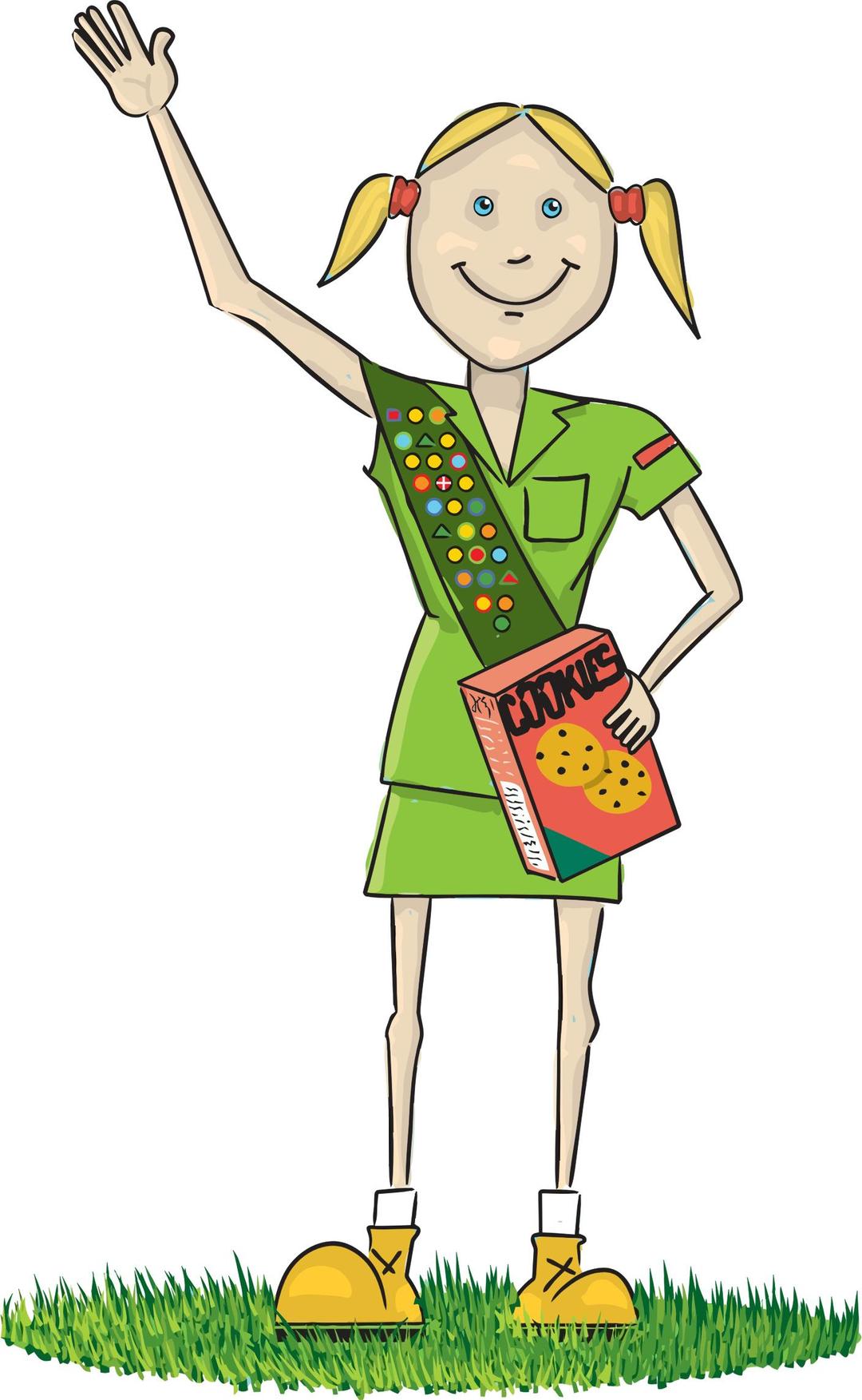 Girl Scout png transparent