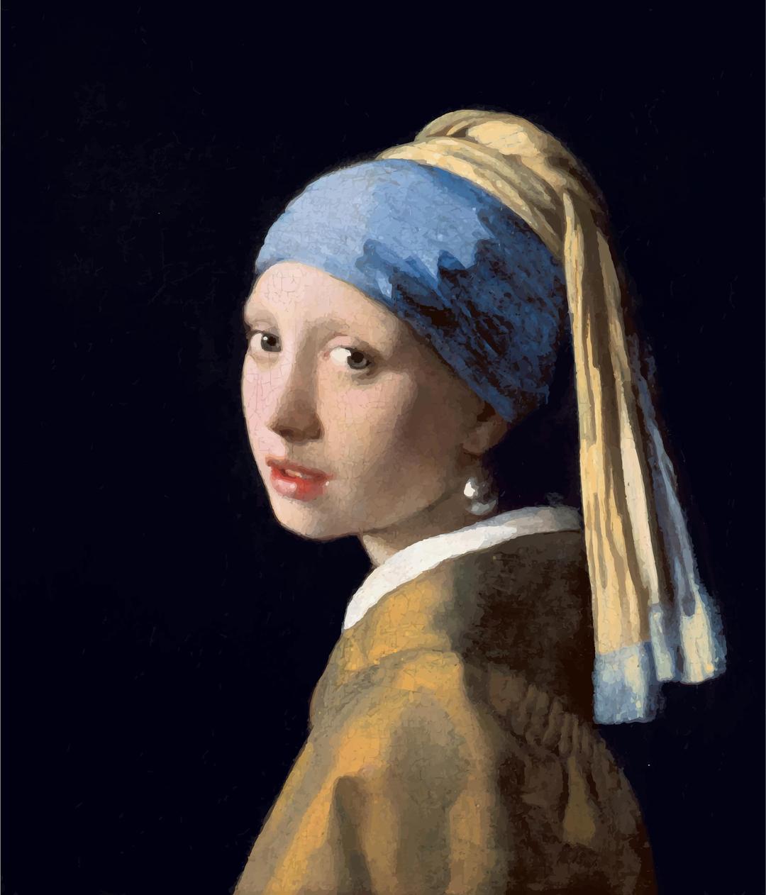 Girl with a Pearl Earring png transparent