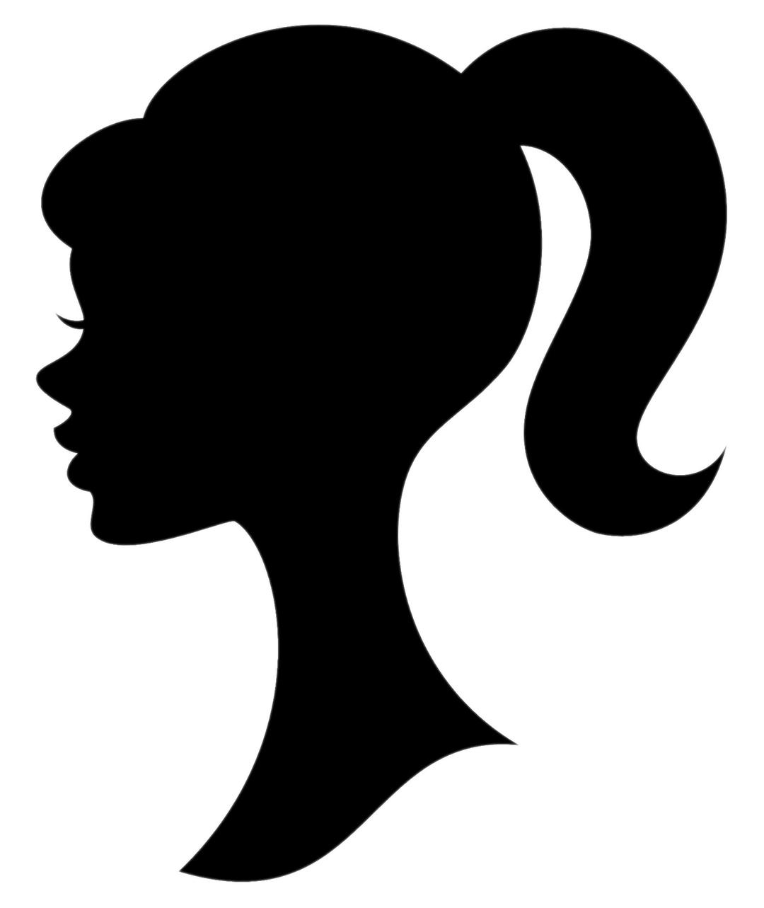 Girl With Ponytail png transparent