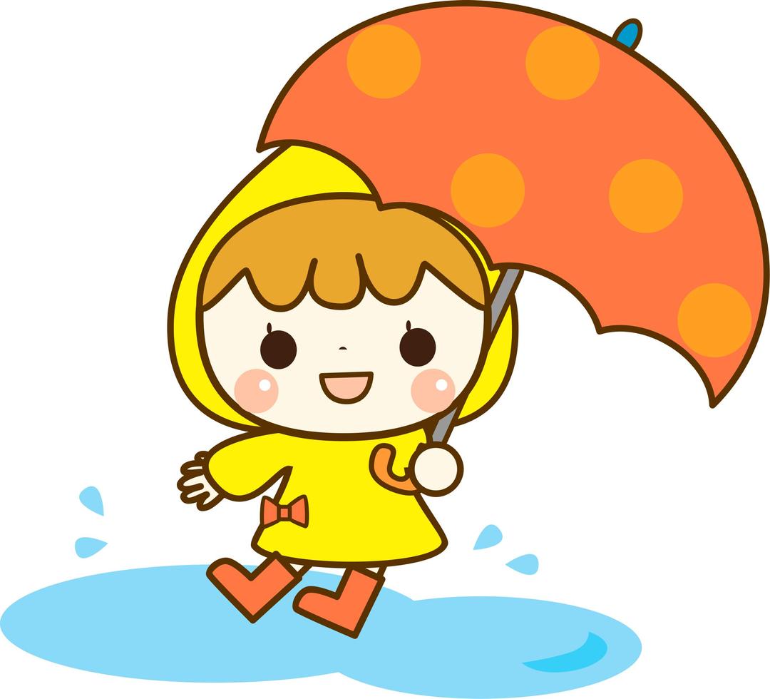 Girl with Umbrella (#3) png transparent