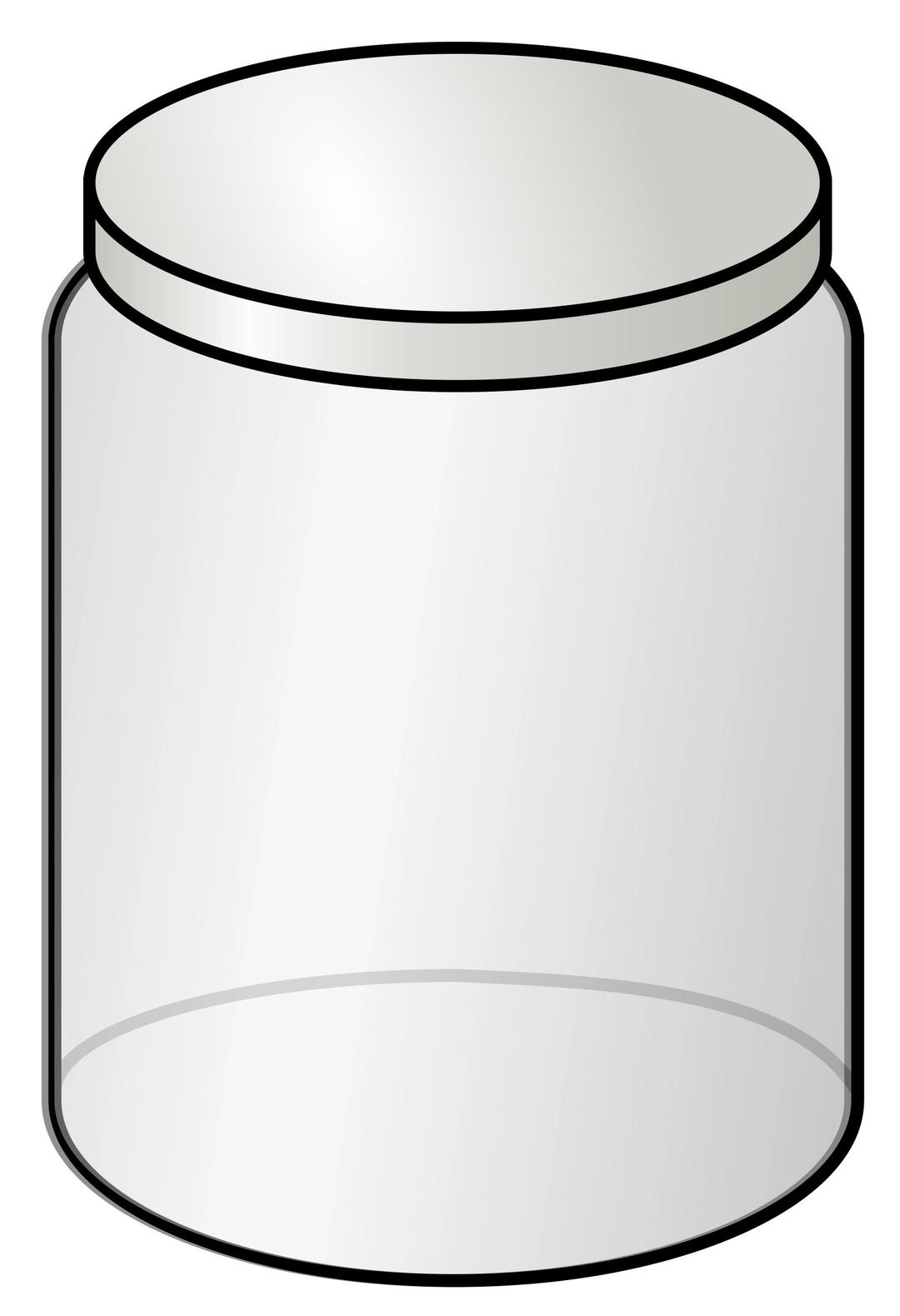 Glass Jar png transparent