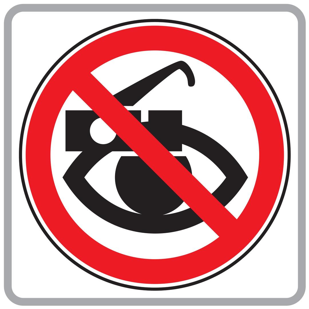 Glasses With Cameras Not Allowed png transparent
