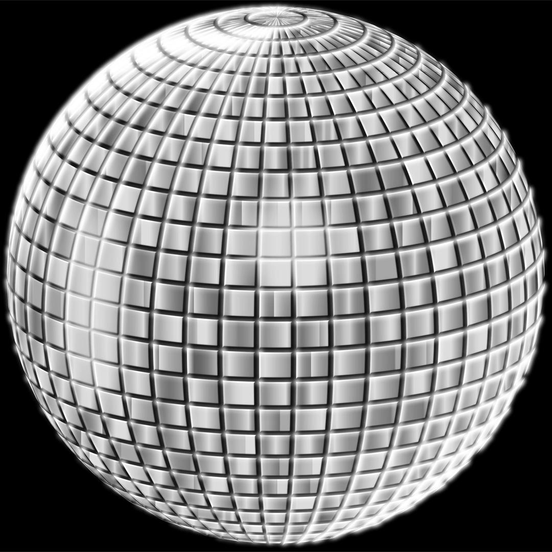 Glimmering Disco Ball Enhanced 3 png transparent
