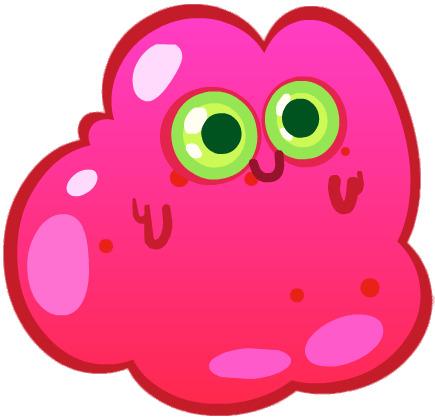 Glob the Gone Wrong Blob Looking Right png transparent