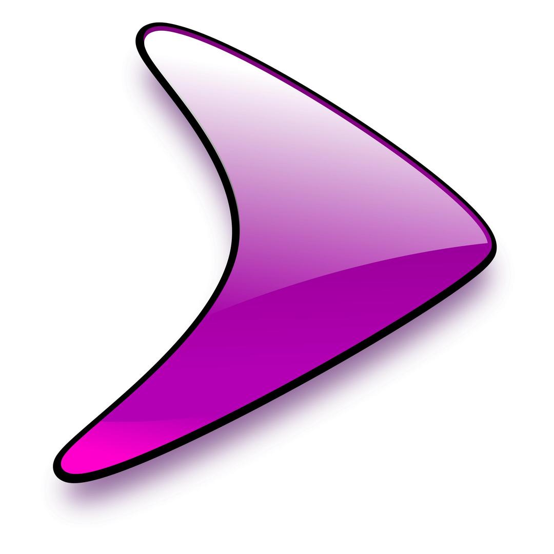 Glossy right arrow png transparent