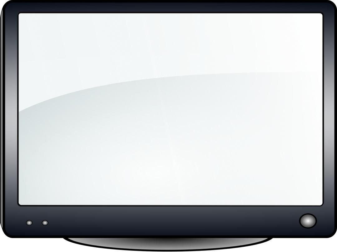 Glossy TV png transparent