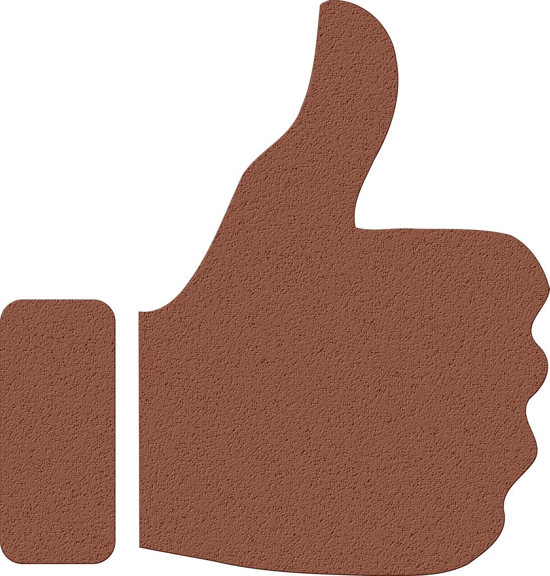 Gloved Thumbs Up png transparent