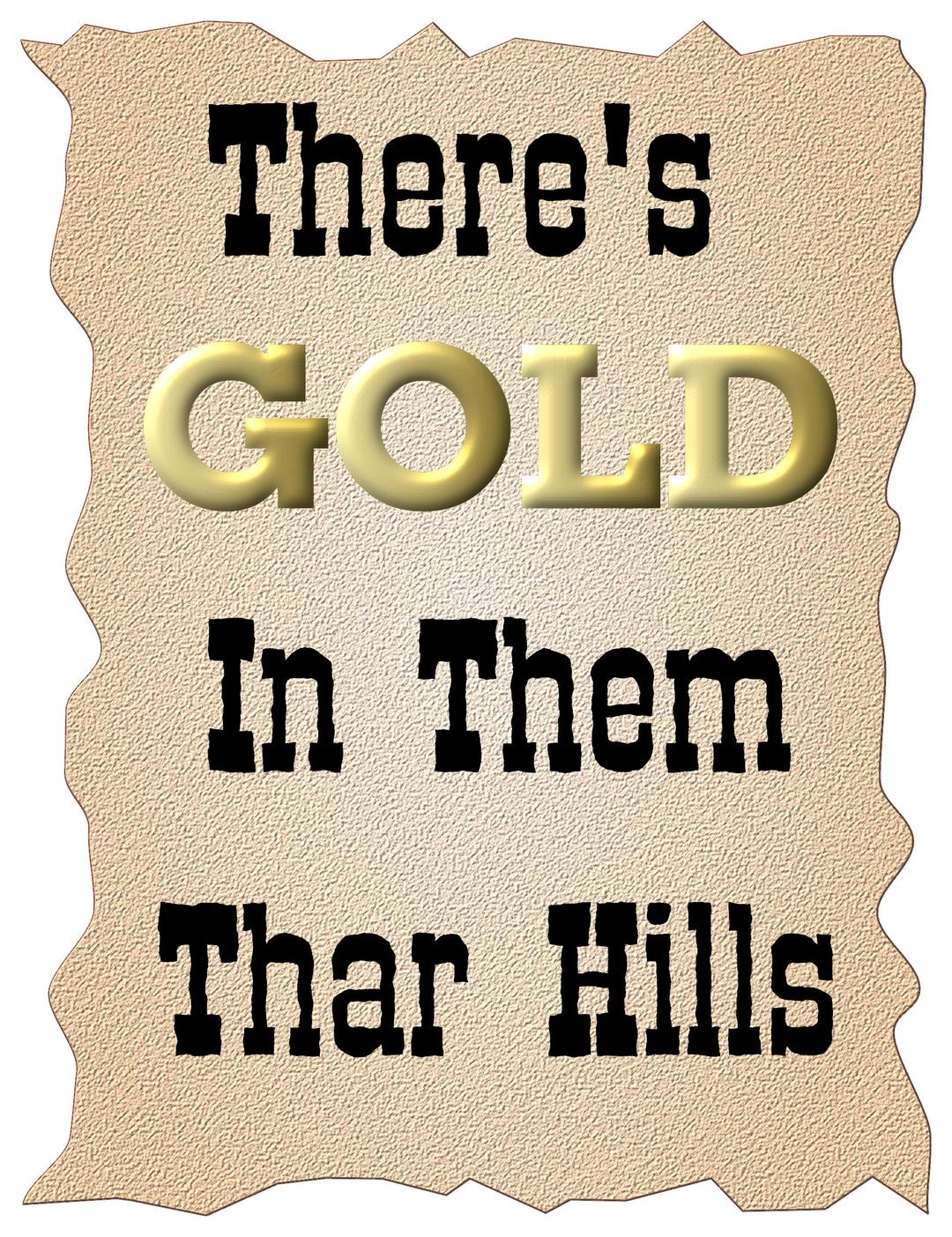 Gold Hills png transparent