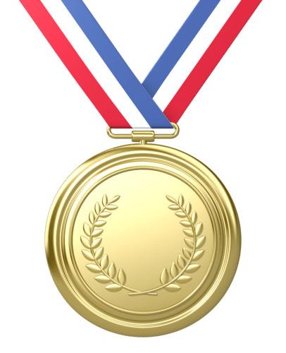 Gold Medal png transparent