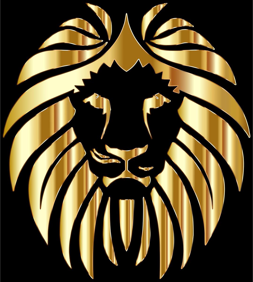 Golden Lion Variation 2 png transparent